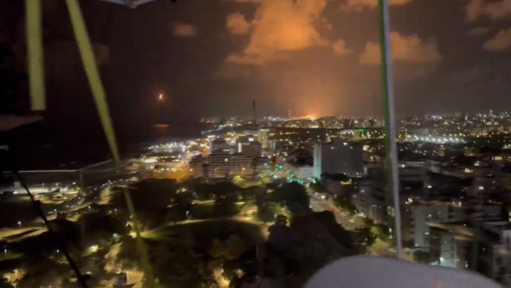 Irán ataca a Israel