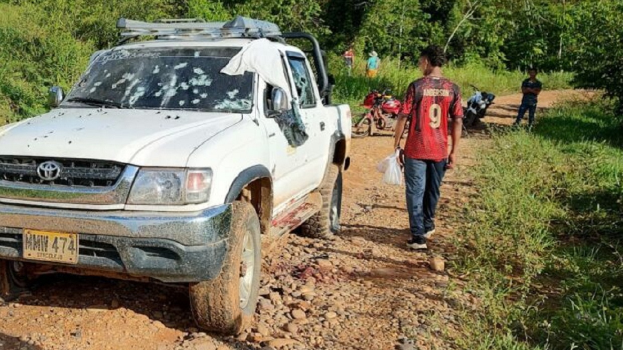 Violencia armada en Colombia deja una masacre y 8 personas asesinadas en las últimas horas
