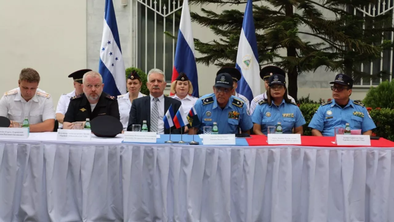 Policía de Nicaragua: “Rusia nos ha preparado para mejorar el enfrentamiento al crimen organizado”