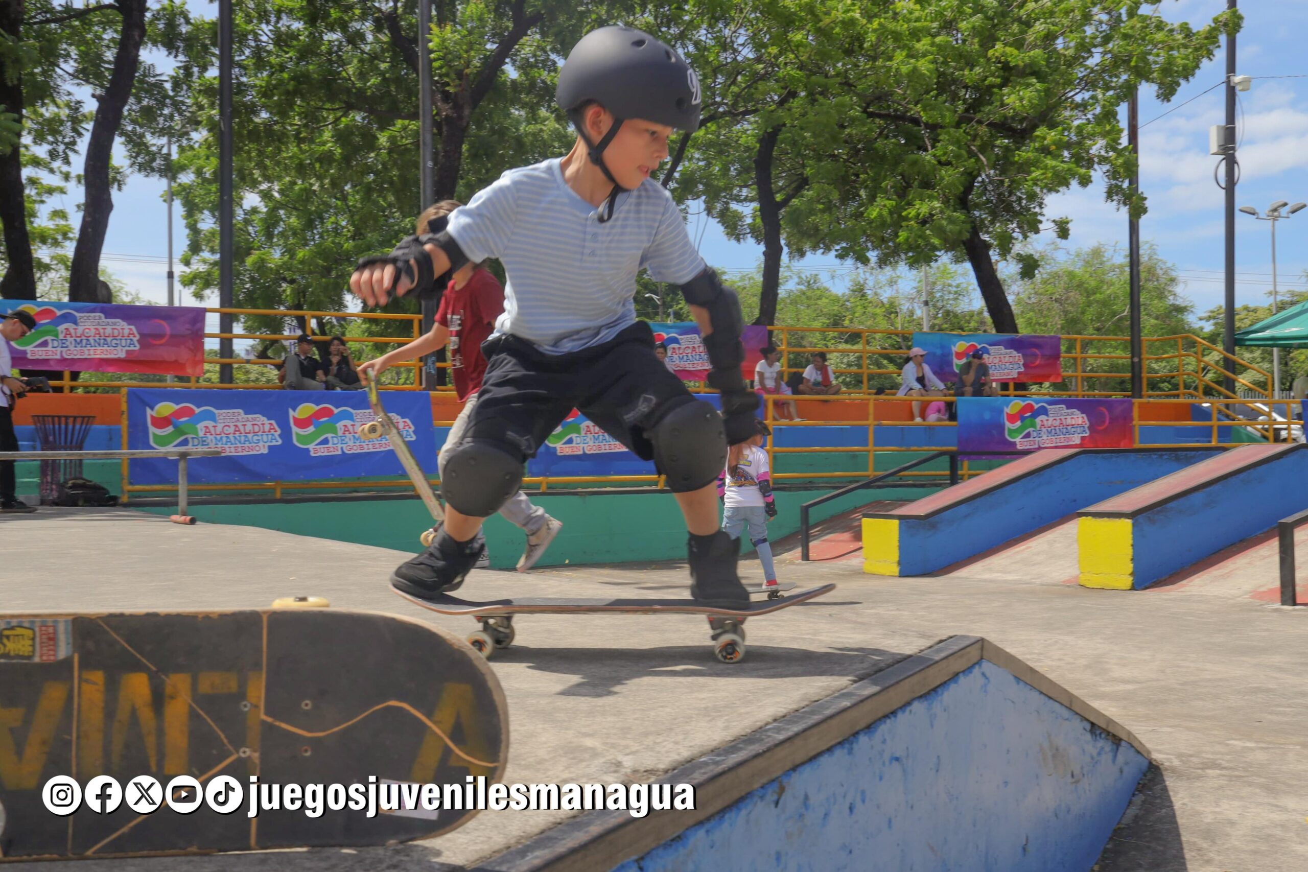 Torneo de skateboarding de la Alcaldía de Managua avanza a la etapa semifinal
