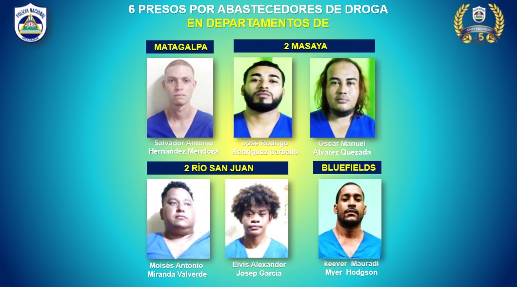 Policía Nacional detiene a tres homicidas y nueve presuntos asaltantes en la última semana