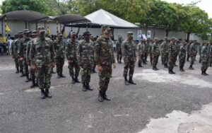 Ejercito de Nicaragua tiro