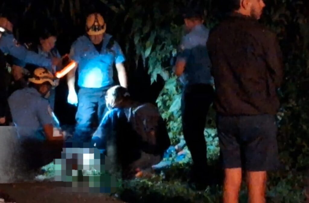 Accidente motociclistas