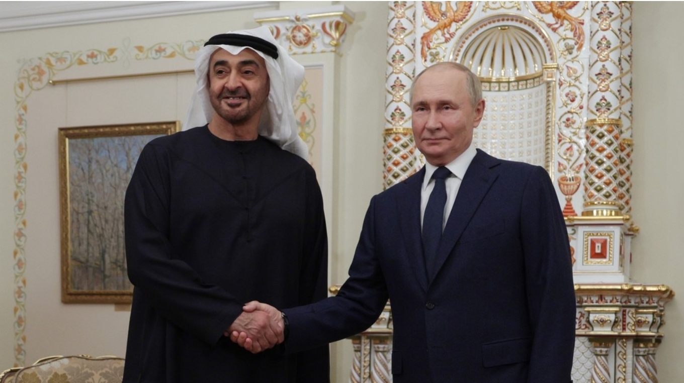 Los líderes de Rusia y EAU celebran una reunión informal en Moscú