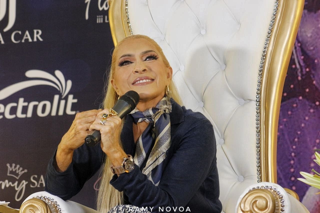 Yuri ya está en Nicaragua para su concierto en el Polideportivo Alexis Argüello