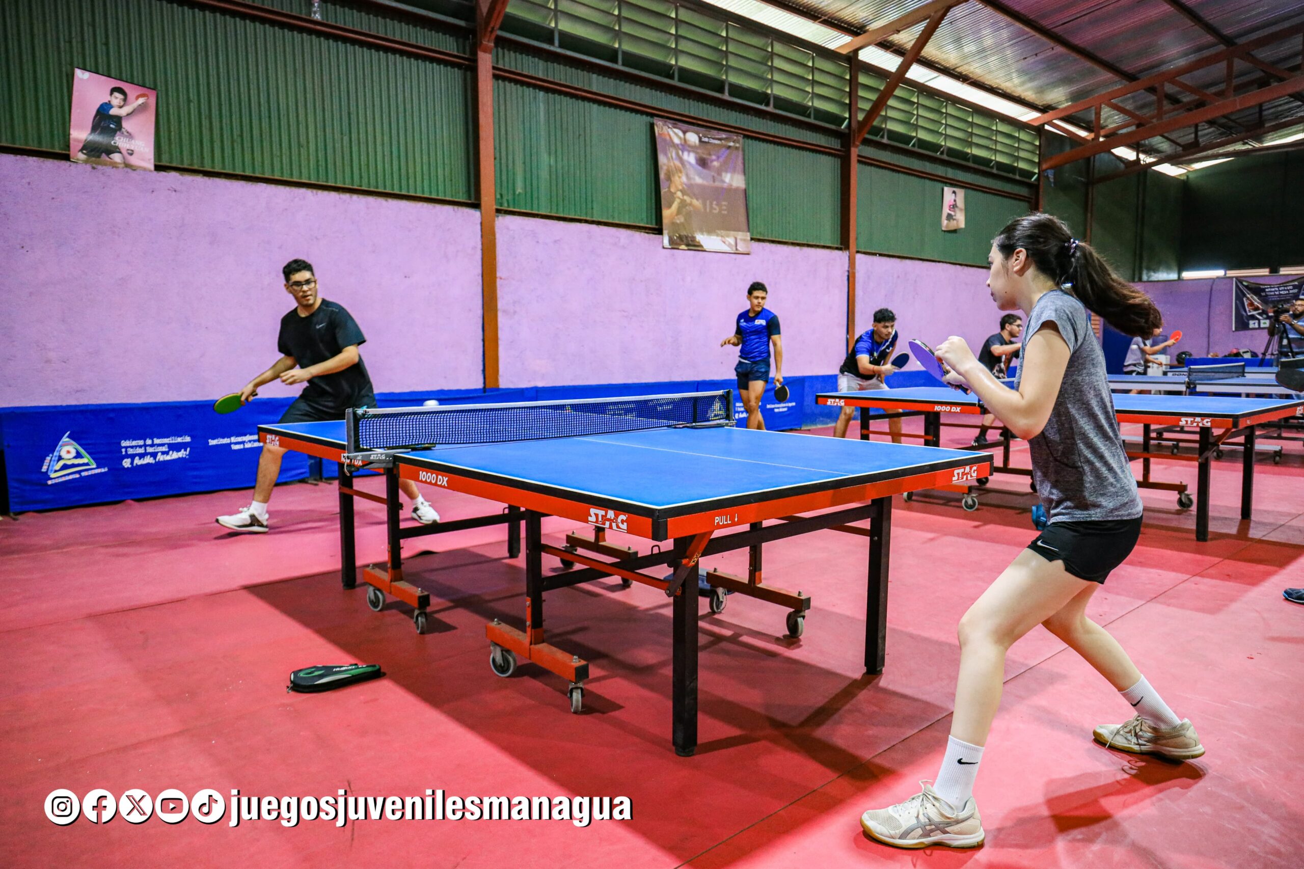Inauguran campeonato de Tenis de Mesa en Managua