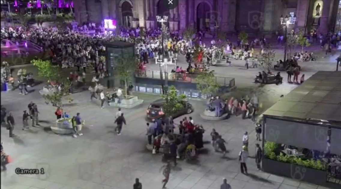 Atropello múltiple en el centro histórico de la ciudad mexicana de Guadalajara