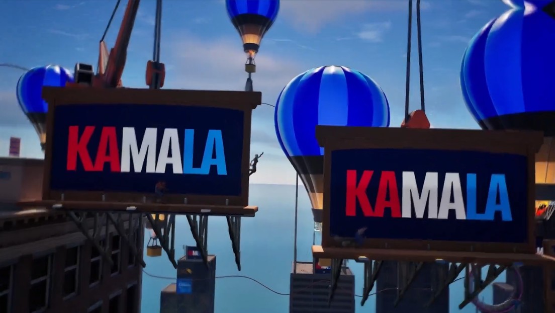 Kamala Harris lanza un mapa de ‘Fortnite’ en un intento de recabar el apoyo de los jóvenes