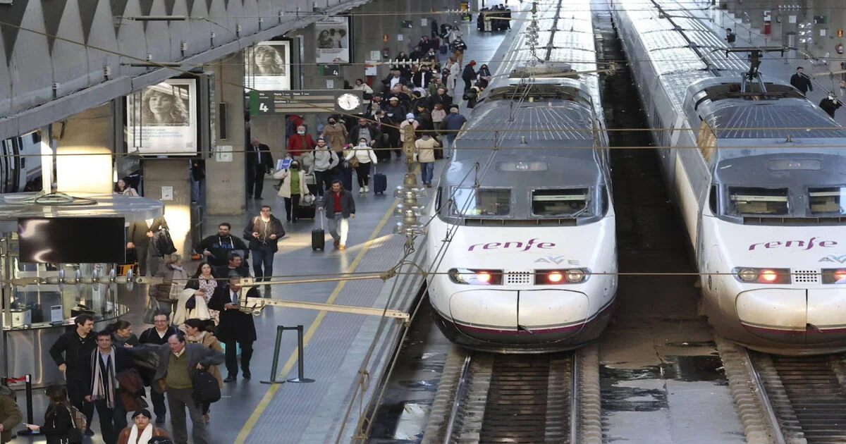 Descarrila un tren en España por las fuertes lluvias