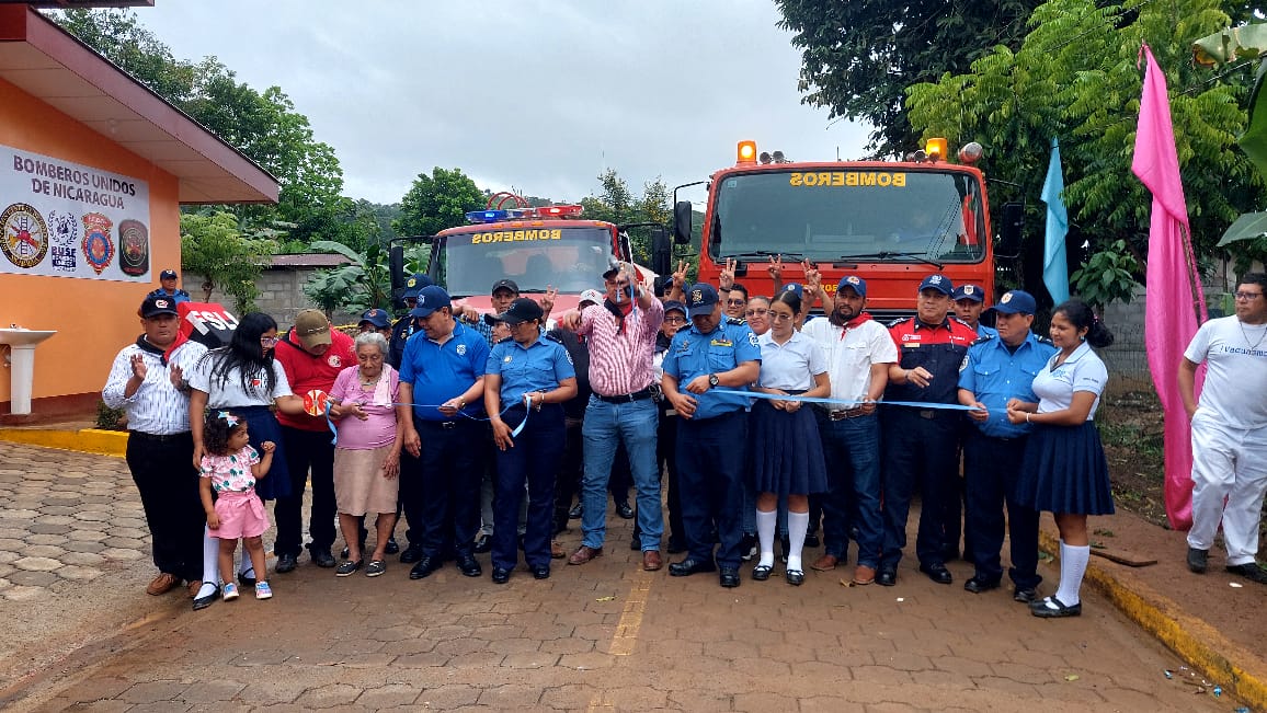 Bomberos Unidos benefician a más de 12 mil pobladores con nueva estación en el Caribe Sur