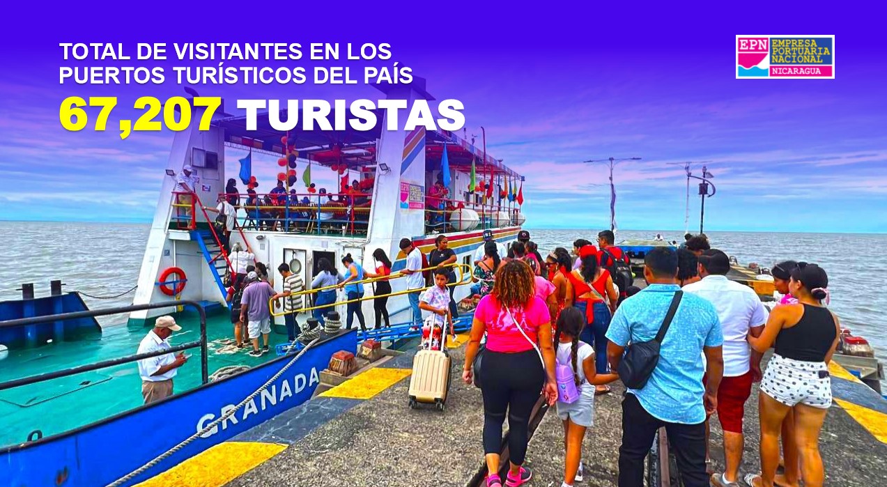 Puertos turísticos reciben a más de 67 mil visitantes en una semana