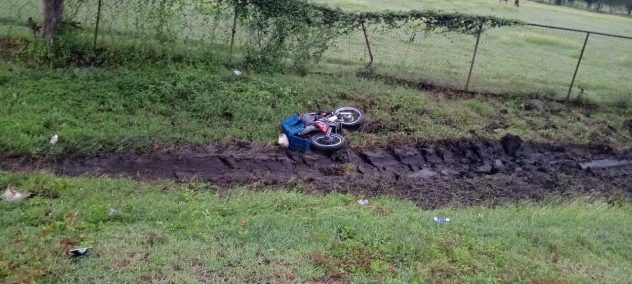 Bus choca a moto y provoca la muerte de un guarda de seguridad en Chontales
