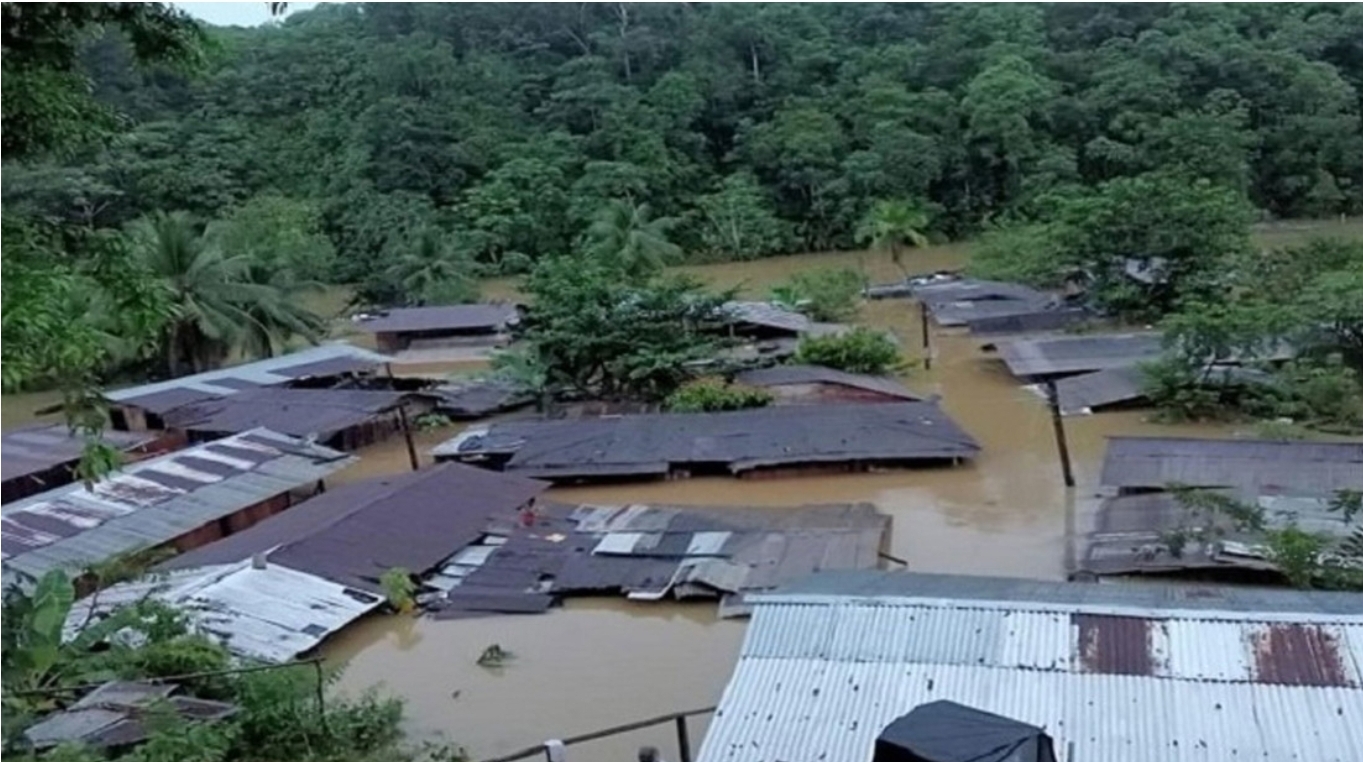 Entre la violencia y la inundación: la doble tragedia del Chocó sumido “bajo el agua”