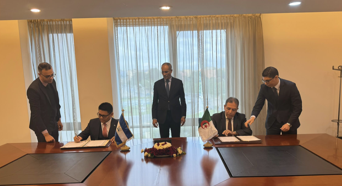 Nicaragua y Argelia fortalecen relaciones a través de memorando de entendimiento
