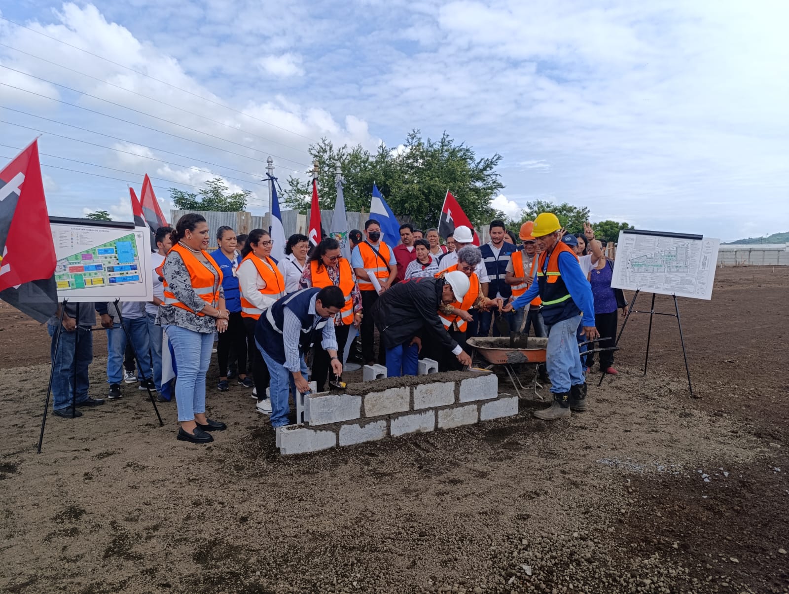 Arranca construcción del Centro Escolar Comandante Fidel Castro Ruz en Ciudad Sandino