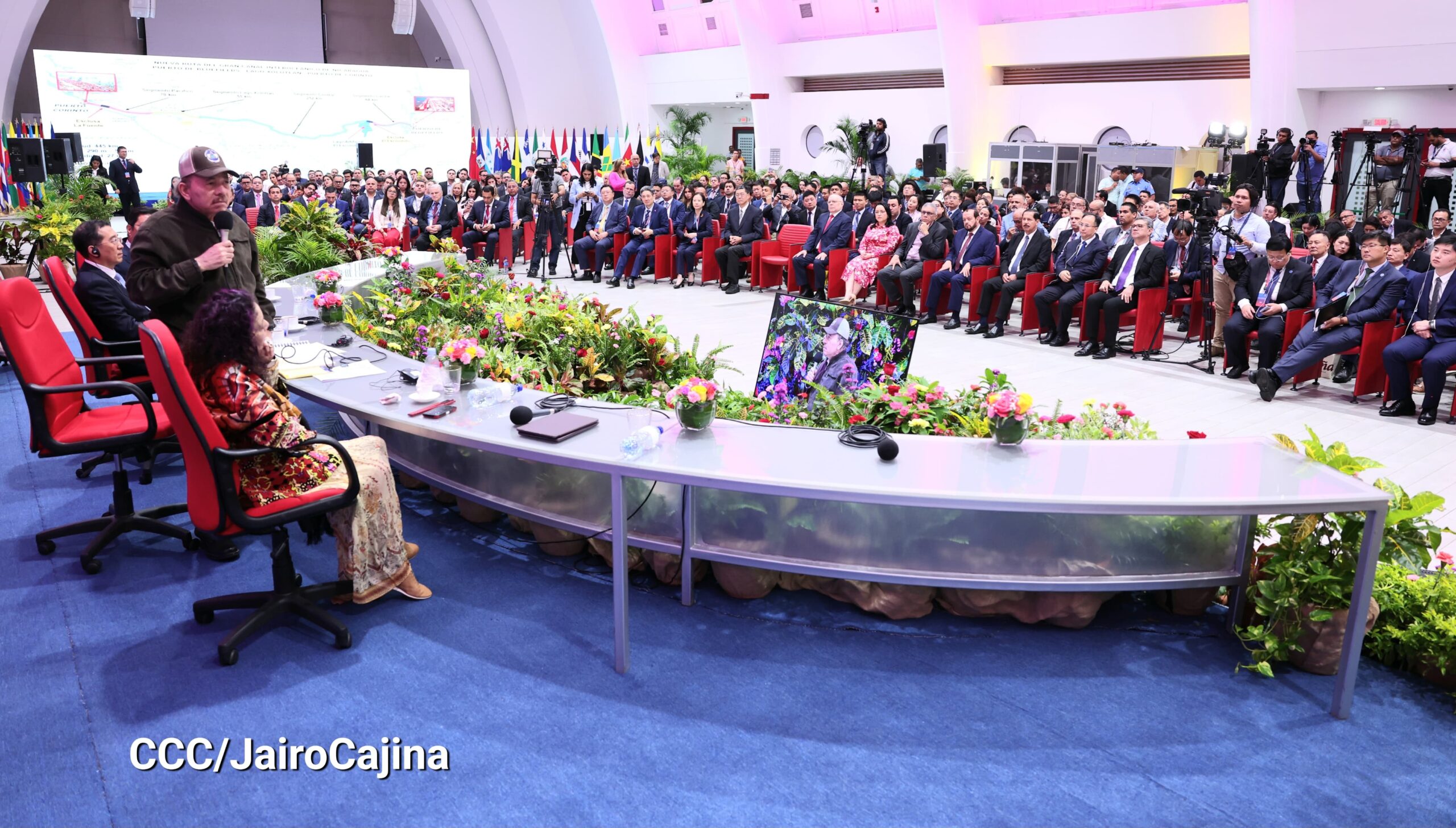 Presidente Daniel Ortega y Compañera Rosario participan en la XVII Cumbre Empresarial China-LAC
