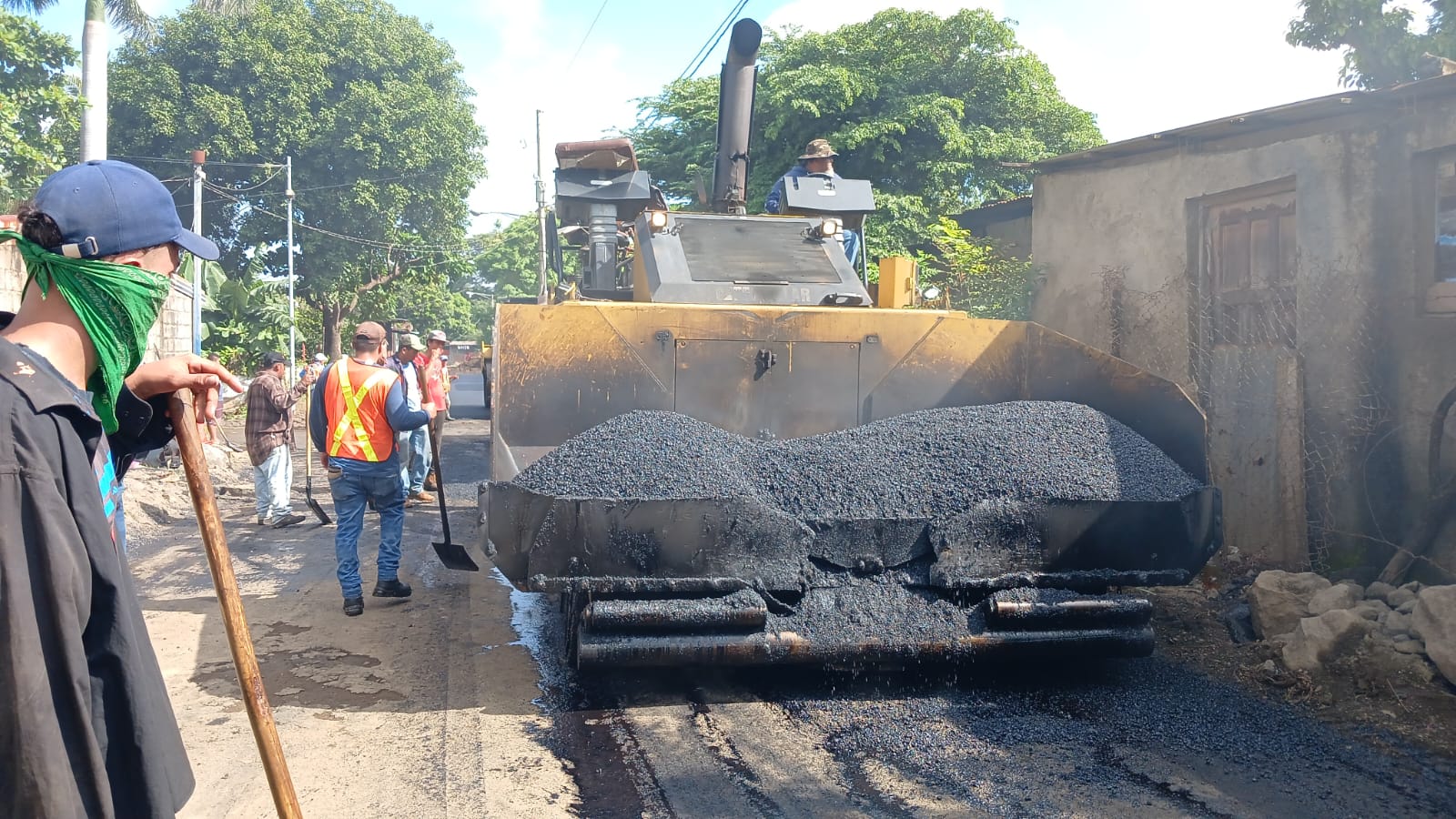 Programa Calles para el Pueblo en Managua a punto de cumplir meta de 2024