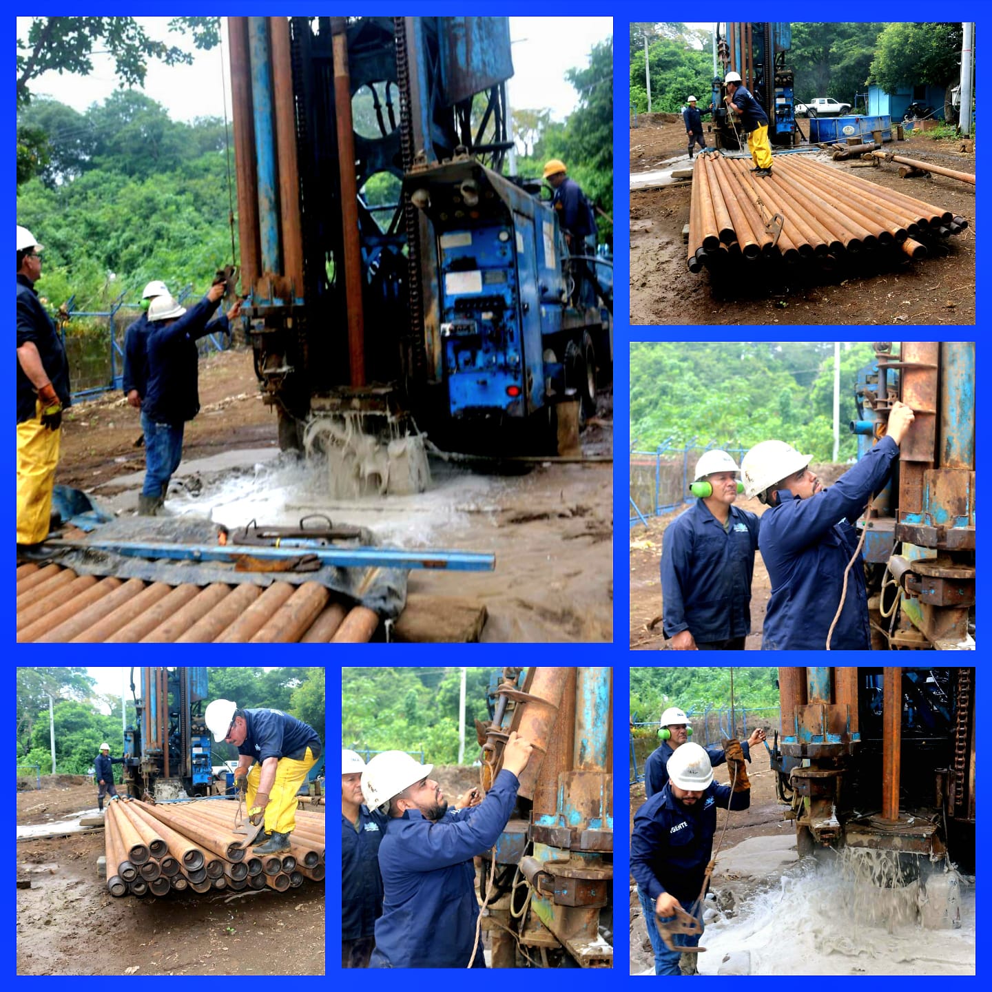 Avanza en un 60% la construcción de un pozo de agua para beneficiar a mil 200 familias en Managua