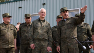 Fuerzas ucranianas polvo