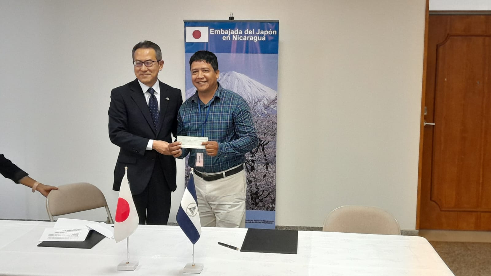 Japón financiará la construcción de tres aulas en un colegio de Ticuantepe