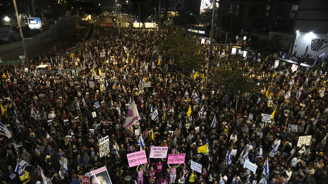 Protestas en Israel para exigir el fin de la guerra en Gaza y la liberación de rehenes