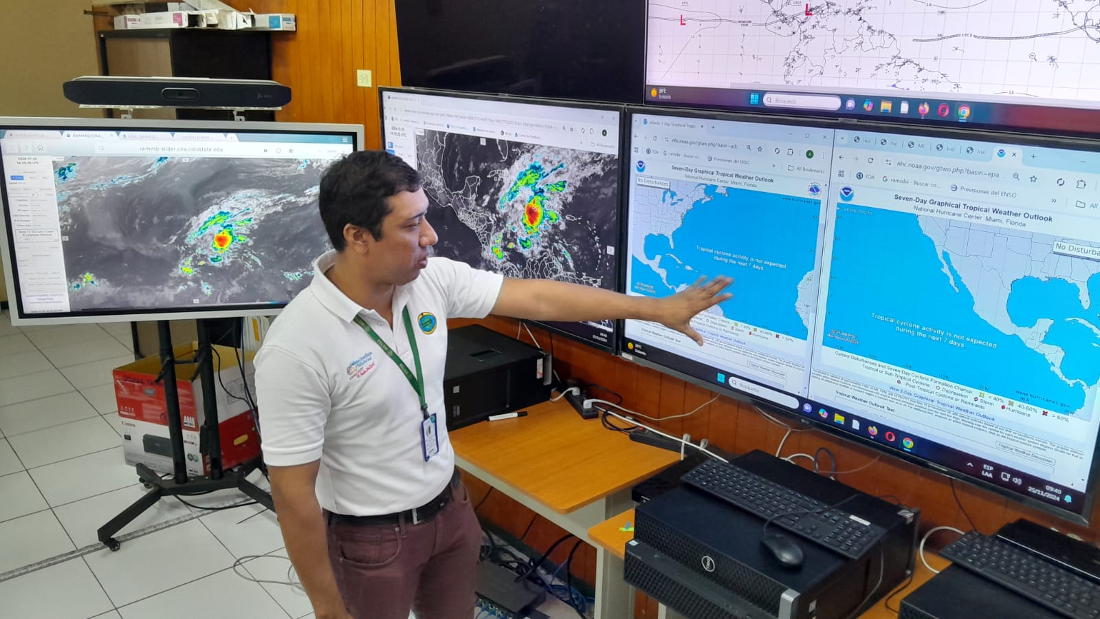 Madrugadas frías y calor en el día, es el pronóstico del Ineter para esta semana
