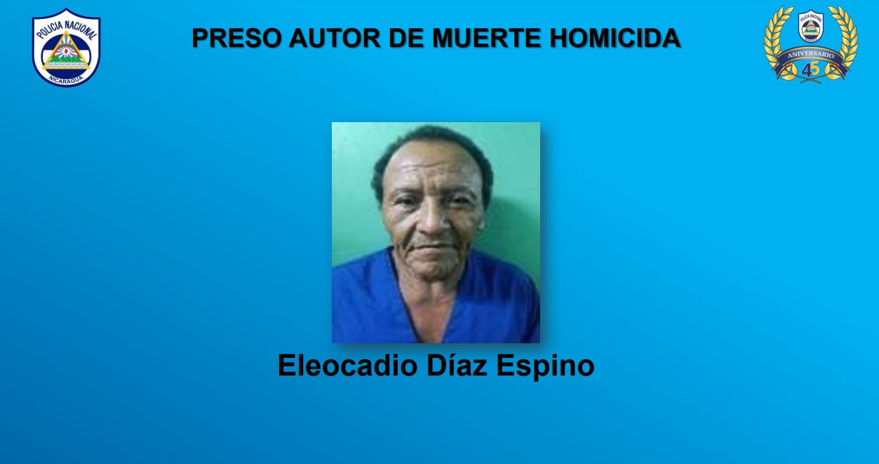 Preso el criminal que asesinó a su sobrina a golpes y luego la quemó en Chinandega