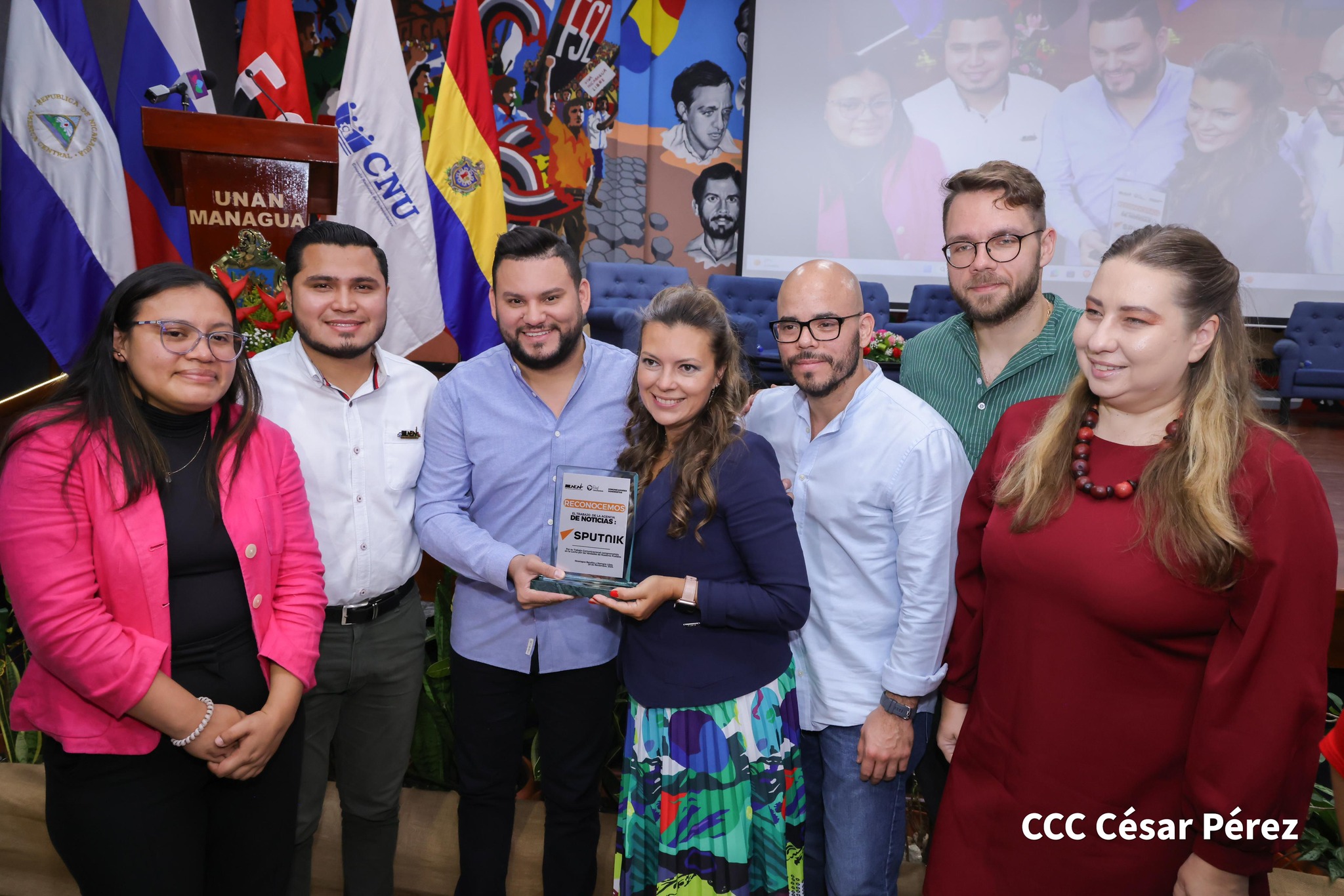 Nicaragua brinda reconocimiento a la Agencia de Noticias Sputnik en su décimo aniversario