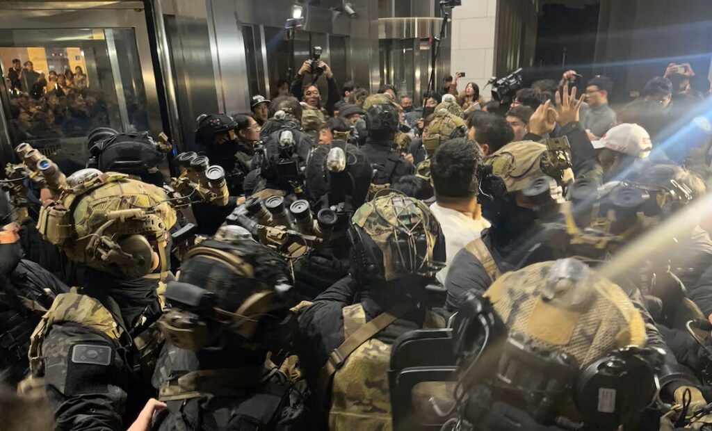 Corea del Sur Ley marcial