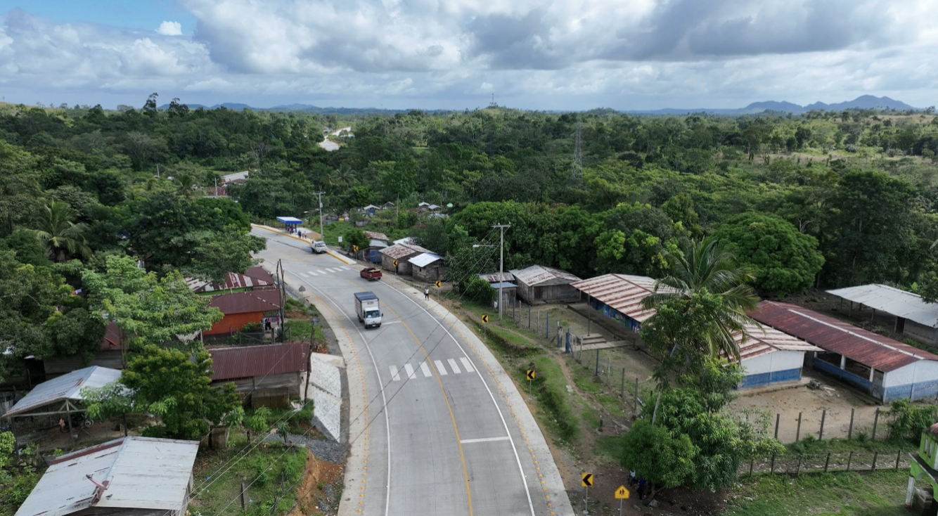 Finaliza la construcción de la Carretera Sahsa-Puerto Cabezas, clave para el corredor interoceánico