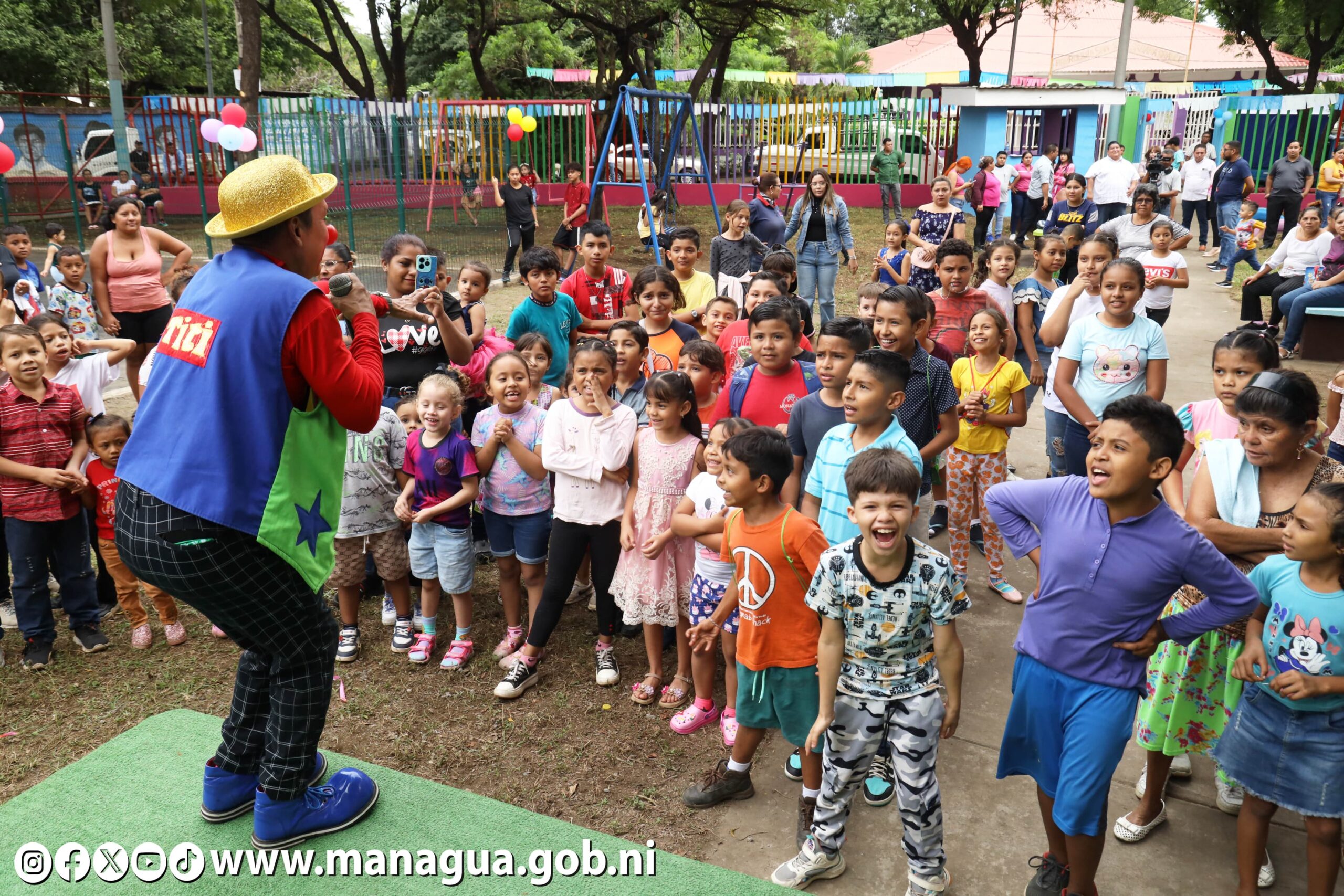 Nuevo parque en Sabana Grande fortalece la unidad familiar y comunitaria