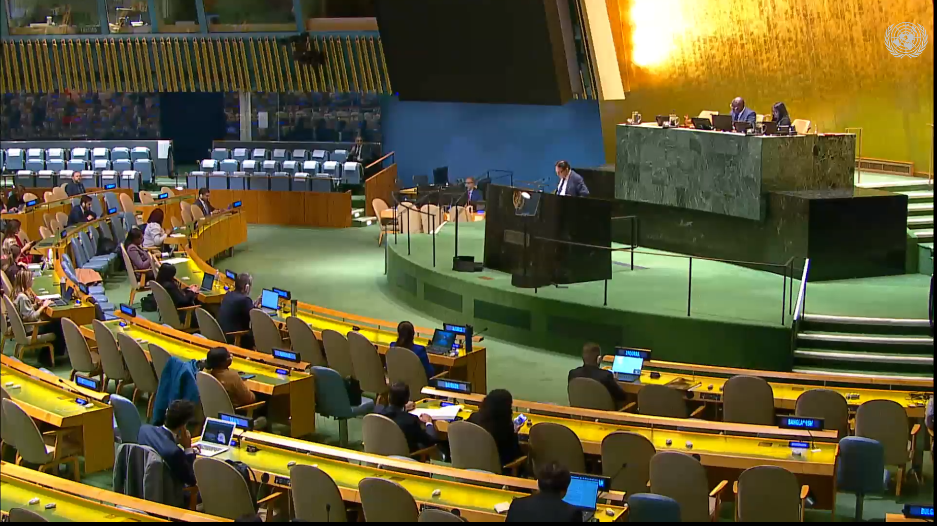 Nicaragua denuncia ante la ONU que Israel pretende exterminar al pueblo palestino