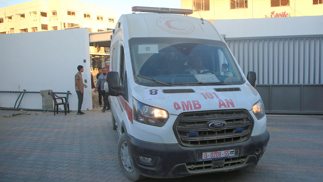 Ejército israelí dispara contra una ambulancia en Gaza