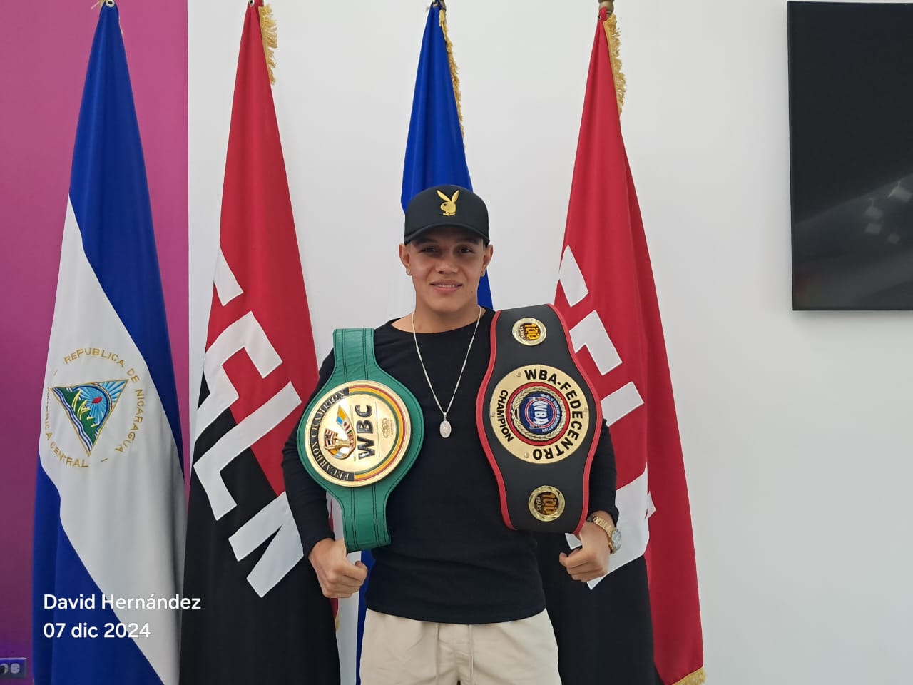 Harvin Manimal Aguirre regresa a Nicaragua tras defensa exitosa en Panamá