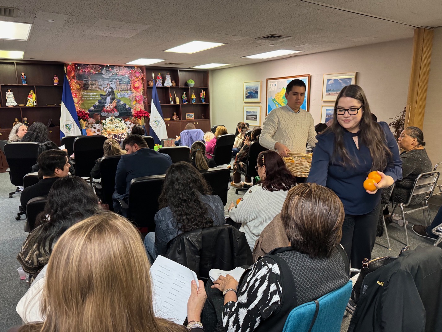 Nicaragüenses celebran Purísima en Nueva York