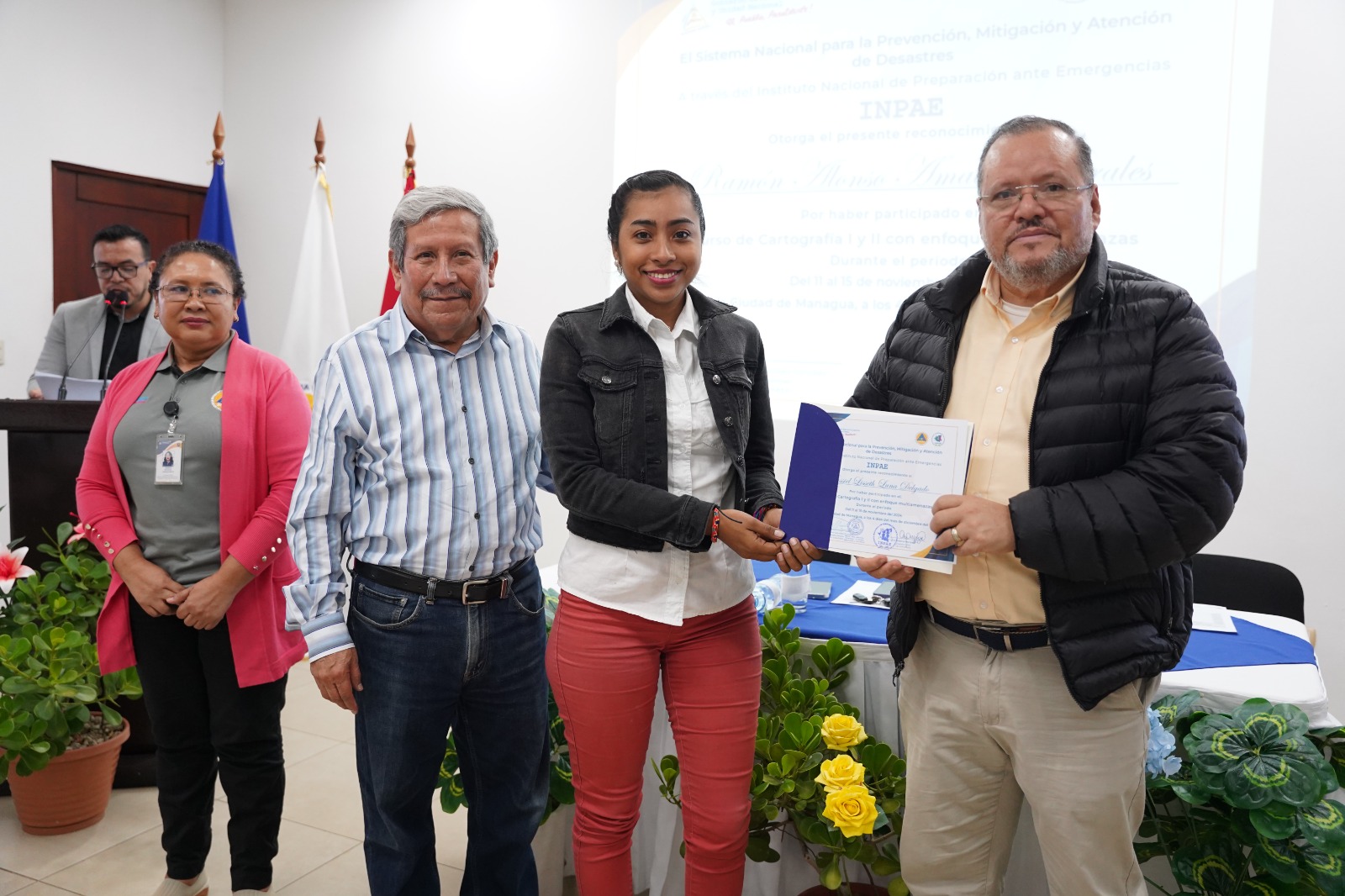 Servidores públicos concluyen curso sobre gestión de riesgo a desastres