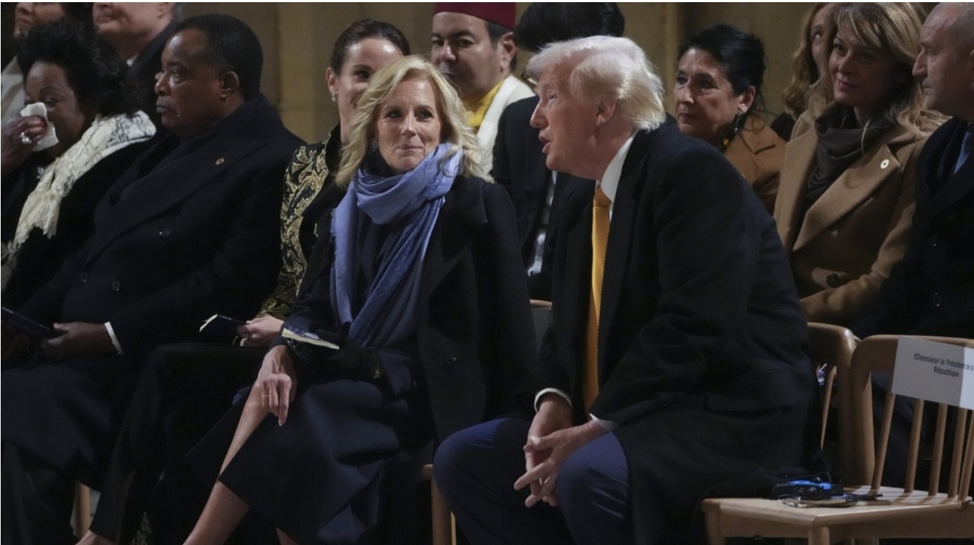 Trump anuncia su nueva fragancia con una foto de Jill Biden