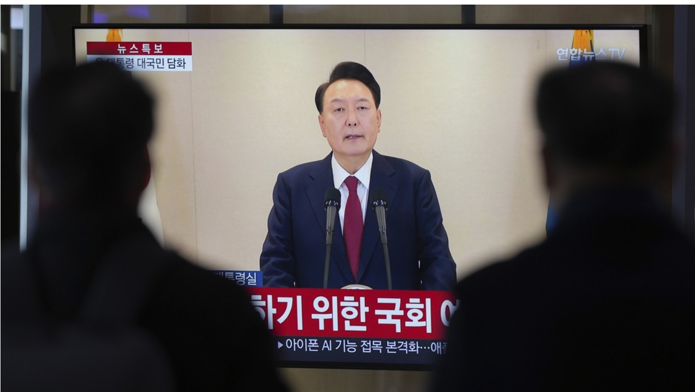 El presidente de Corea del Sur dice estar preparado para su destitución