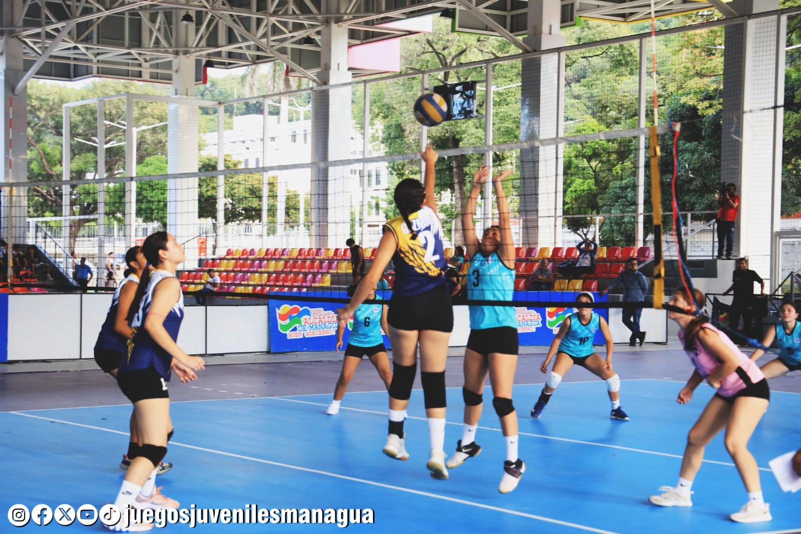 Nindirí se corona campeón de voleibol sala en los Juegos Juveniles