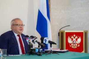 Rusia Nicaragua celebración