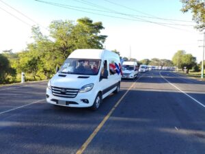 microbuses transporte Nicaragua