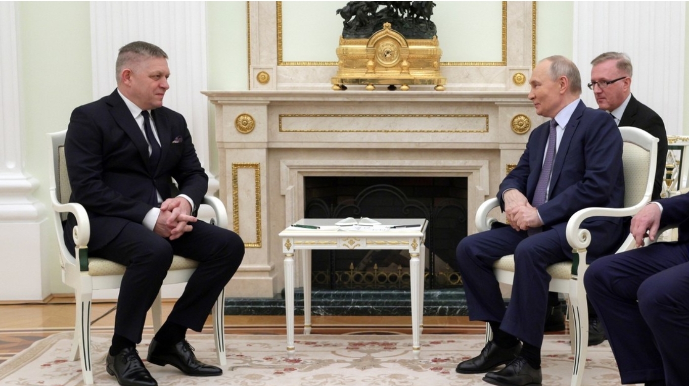 Fico comenta la reunión con Putin en el Kremlin