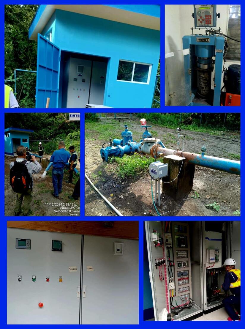 Enacal instala sistemas eléctricos en 28 pozos de Managua