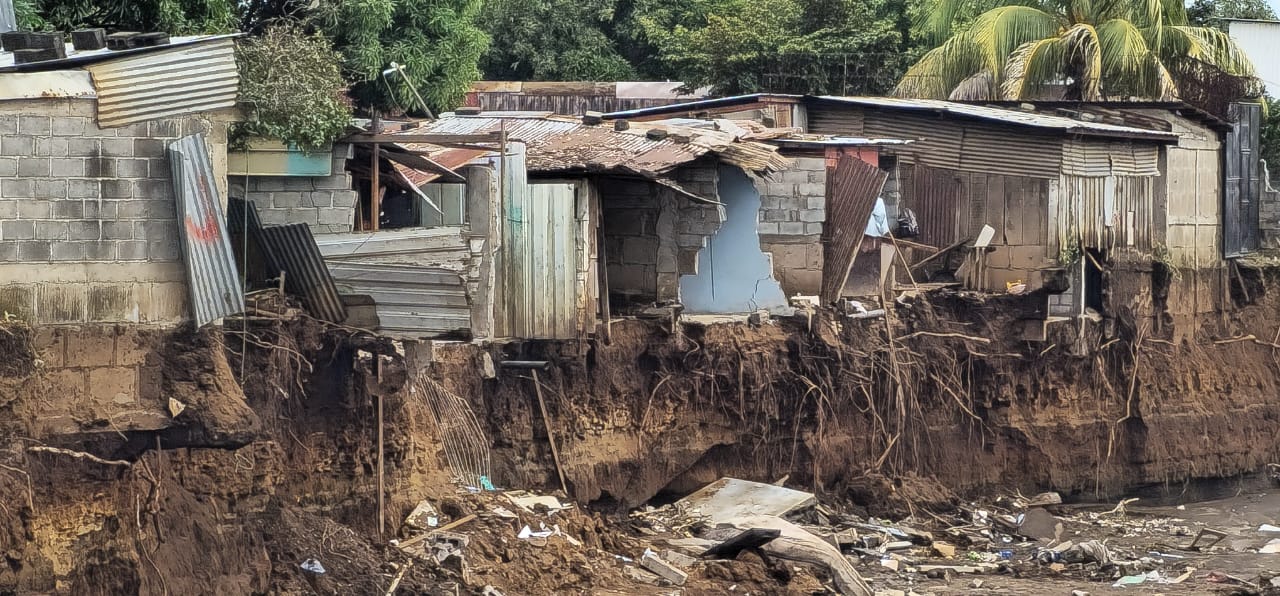 Sinapred reporta 7 casas afectadas por lluvias en Distrito IV de Managua