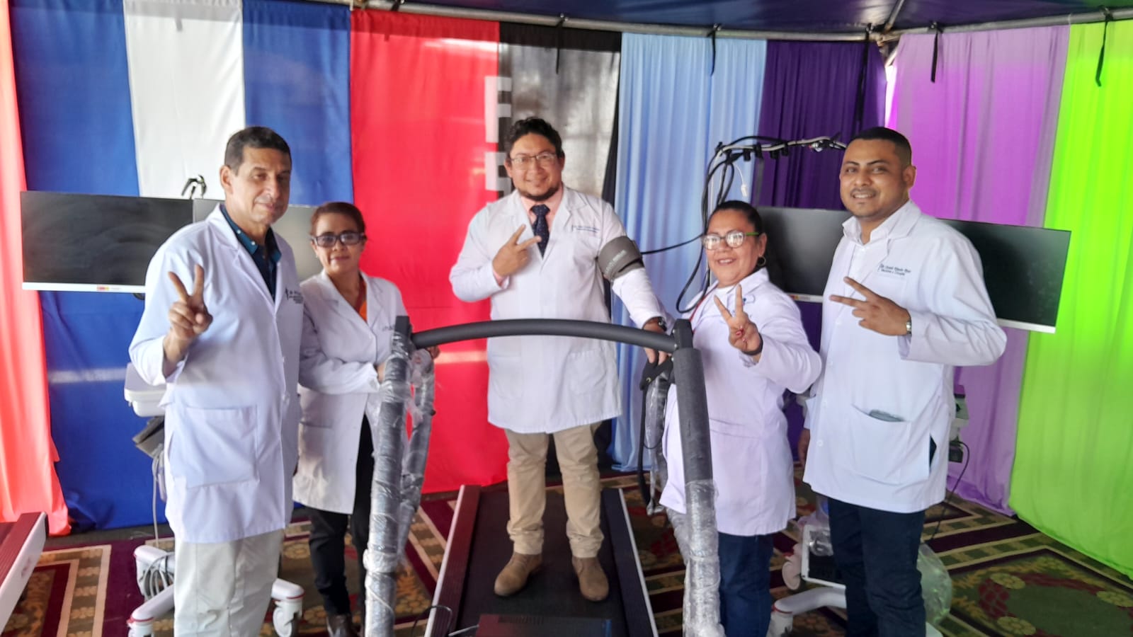 MINSA entrega nuevas máquinas de prueba de esfuerzo para pacientes cardíacos