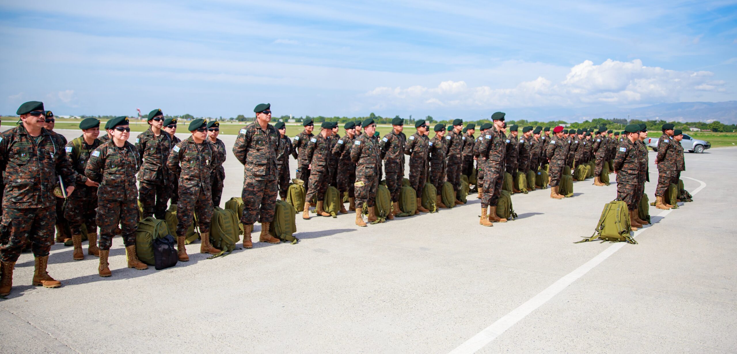 Militares centroamericanos llegan a Haití para luchar contra las bandas