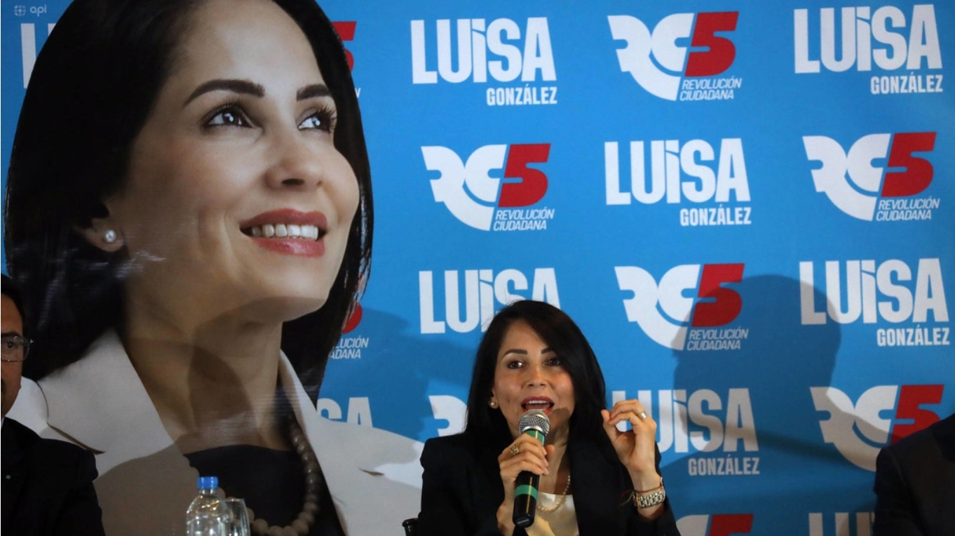 “Prometió seguridad y somos el país más violento de Latinoamérica”: Luisa González critica a Noboa