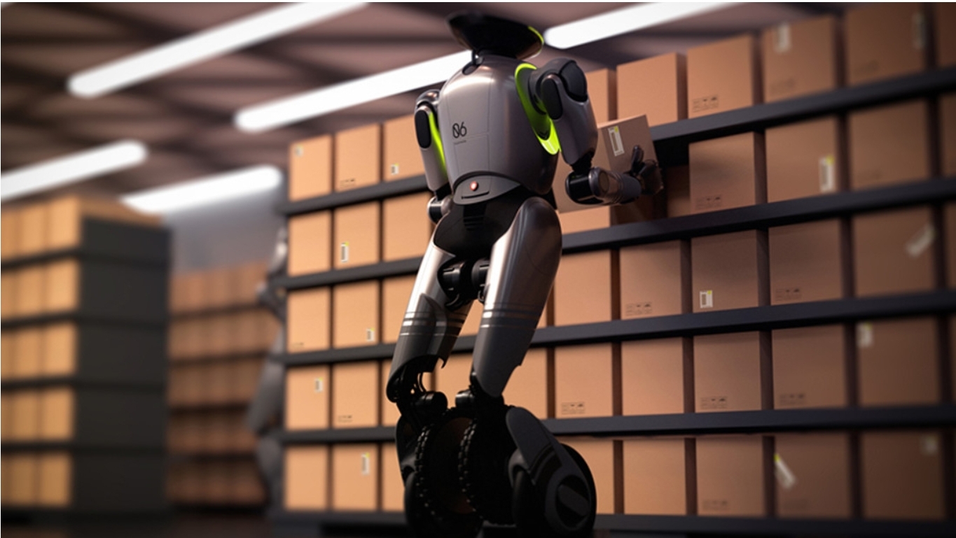 Con IA y de cuatro ruedas: empresa china presenta su robot humanoide