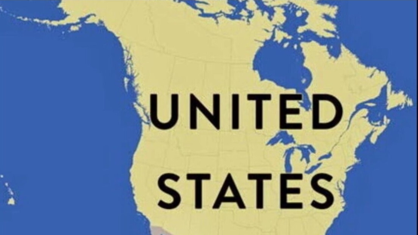 Trump difunde un mapa con Canadá como parte de EEUU