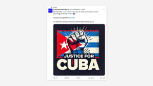Cuba cuenta hackeada